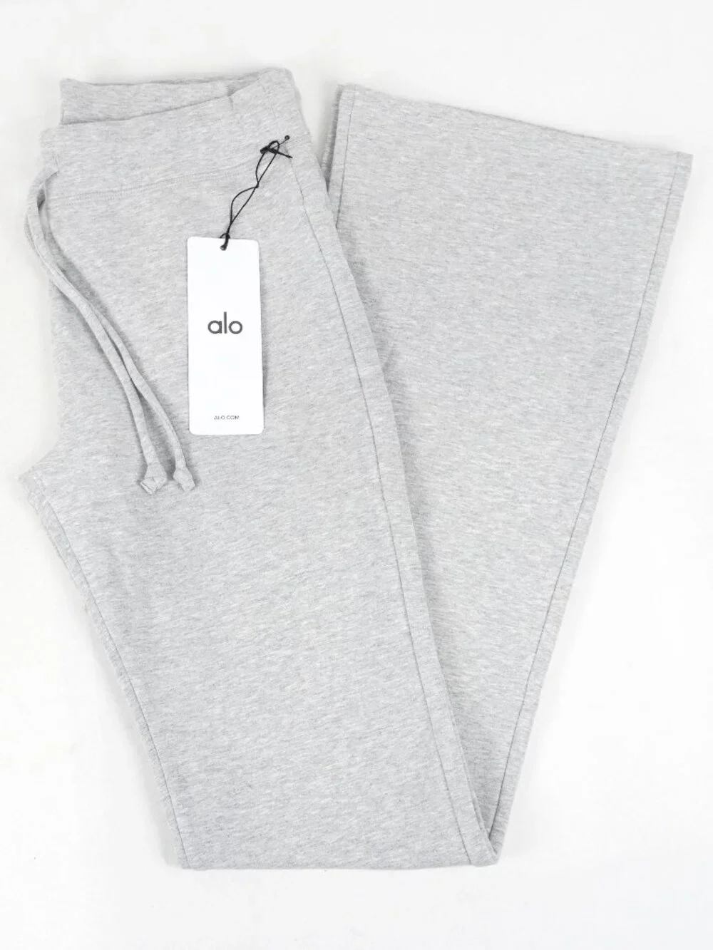 Alo Yoga Sway Bootcut Sweatpants In Heather Gray - Women's Size Medium - NWT